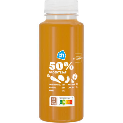AH 50% Groentesap gele wortel mango ananas (250ml)