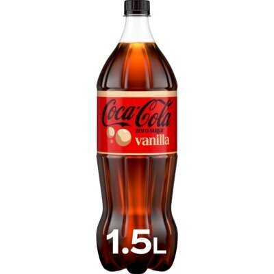 Coca-Cola Zero Sugar Vanilla Frisdrank 1, 5L (1.5L)