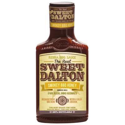 The Real Sweet Dalton Smokey BBQ Honey Saus (knijpfles, 45cl)