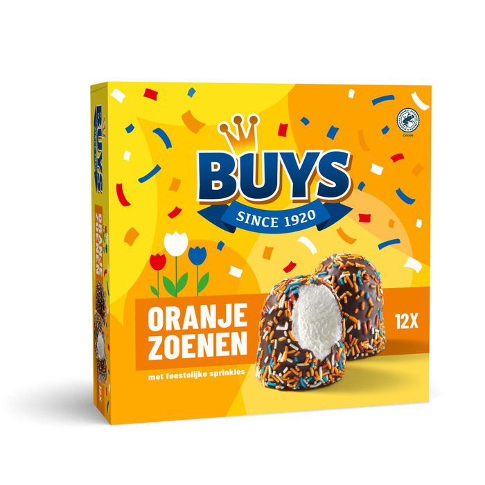Buys Oranjezoenen 220 gram (12 × 18.3g)