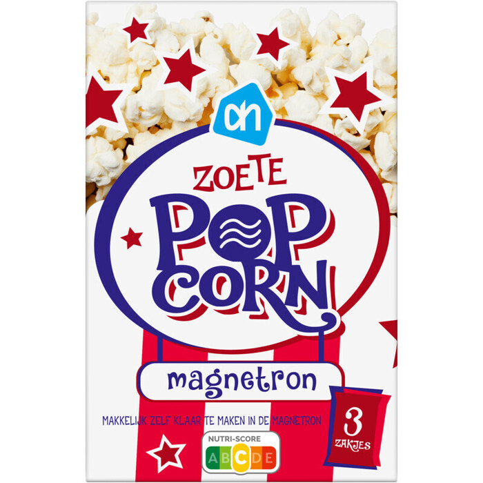 AH Microwave popcorn zoet (270g)