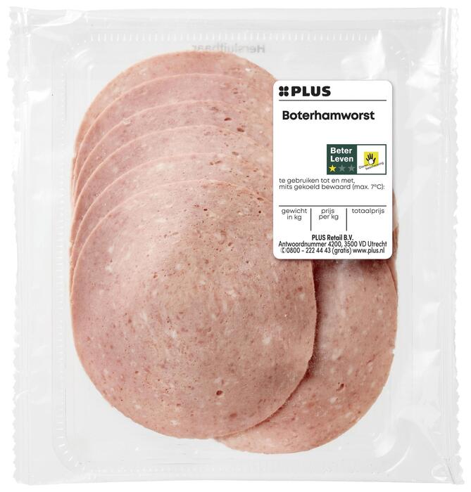 PLUS Blik boterhamworst (125g)