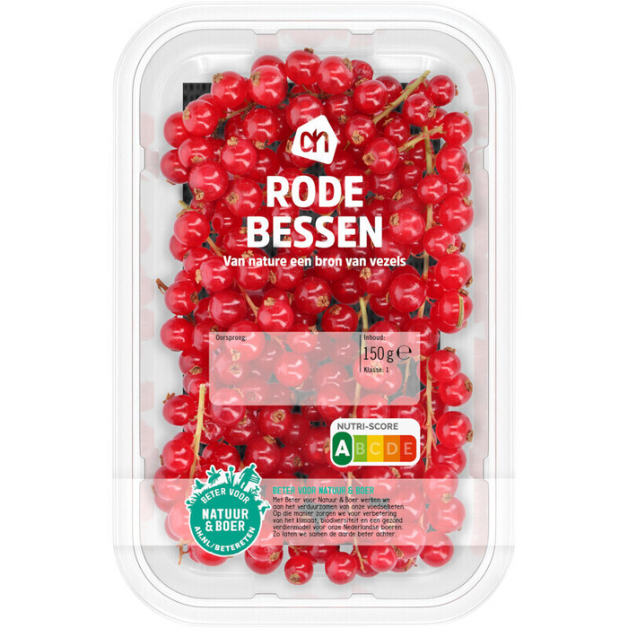 Hollandse Rode Bessen (bakje, 150g)