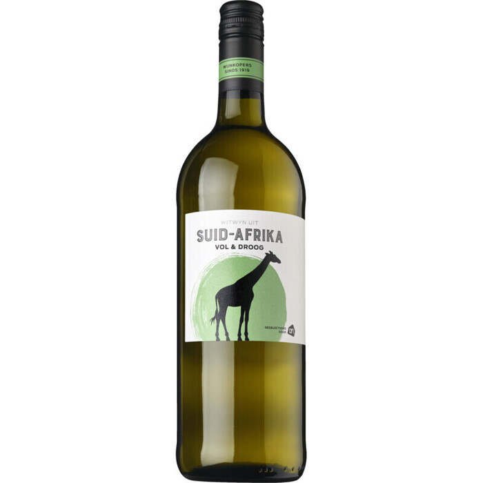 Volle Zuid-Afrikaanse Huiswijn, Charonnay (glas, 1L)