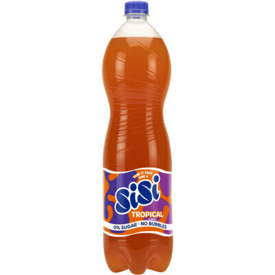 Sisi No Bubbles Tropical Zero Sugar 1,5 L (1.5L)