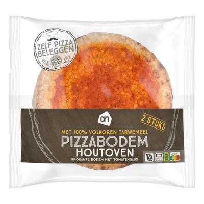 AH Volkoren houtoven pizzabodem (550g)