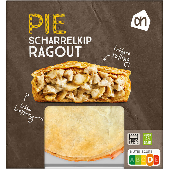 AH Pie scharrelkip ragout (250g)