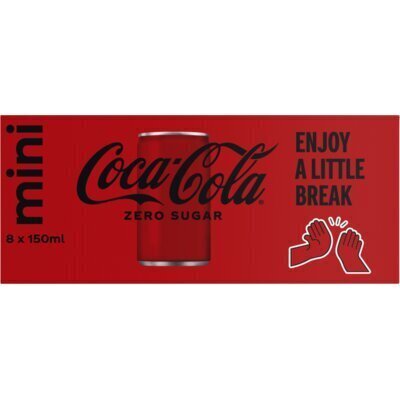 Coca-Cola Zero Sugar 150 ml (1.2L)