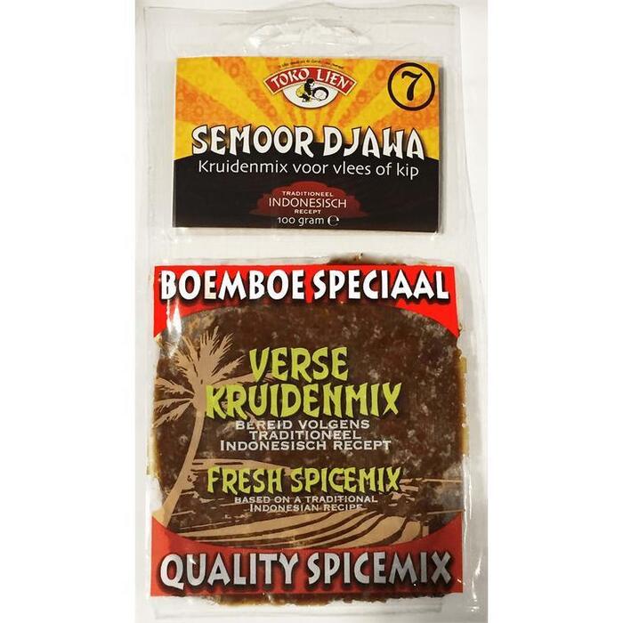 Kruidenmix voor Semoor Djawa (zak, 100g)