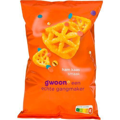 g'woon Ham Kaas Chips 150 gram