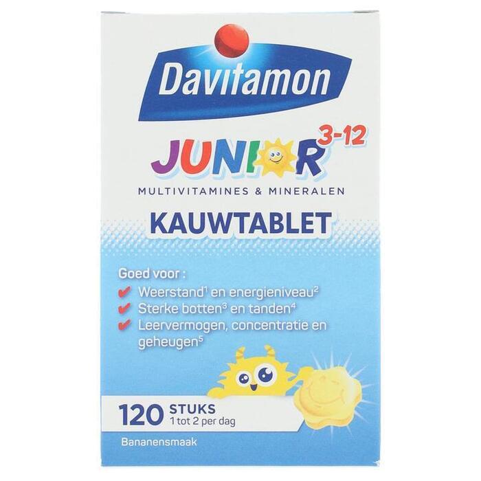 Junior 3+ kauw vitamines banaan