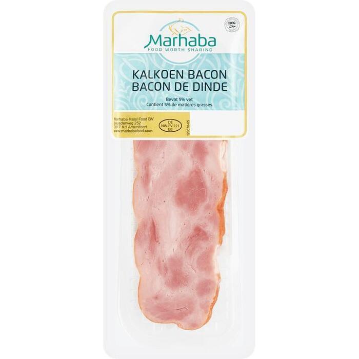 Kalkoen bacon (bakje, 80g)