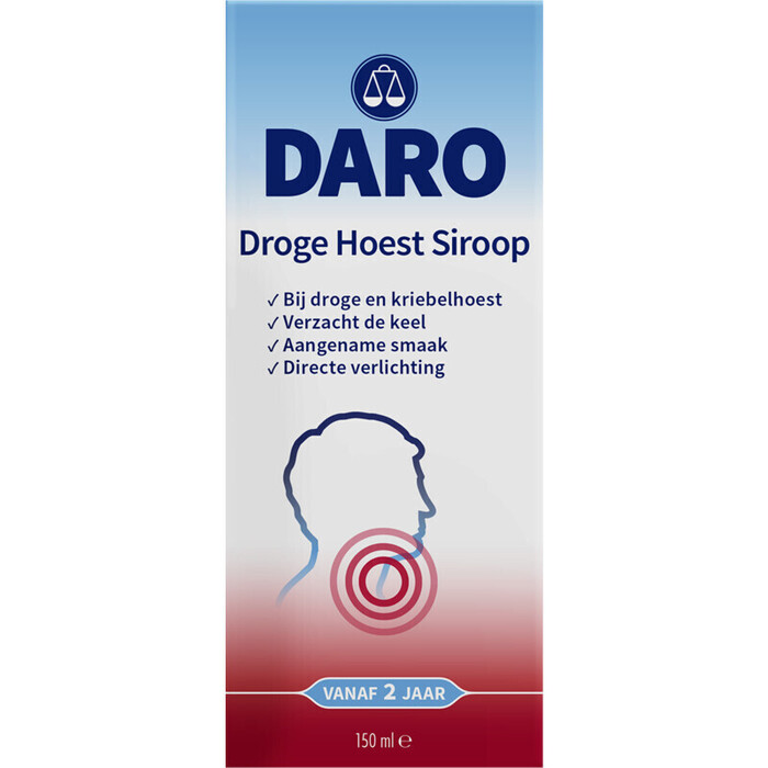 Droge hoestsiroop (Doos, 150ml)
