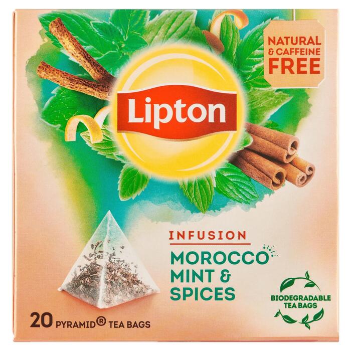 Lipton Kruidenthee Morocco Mint & Spices 20 Stuks (40g)