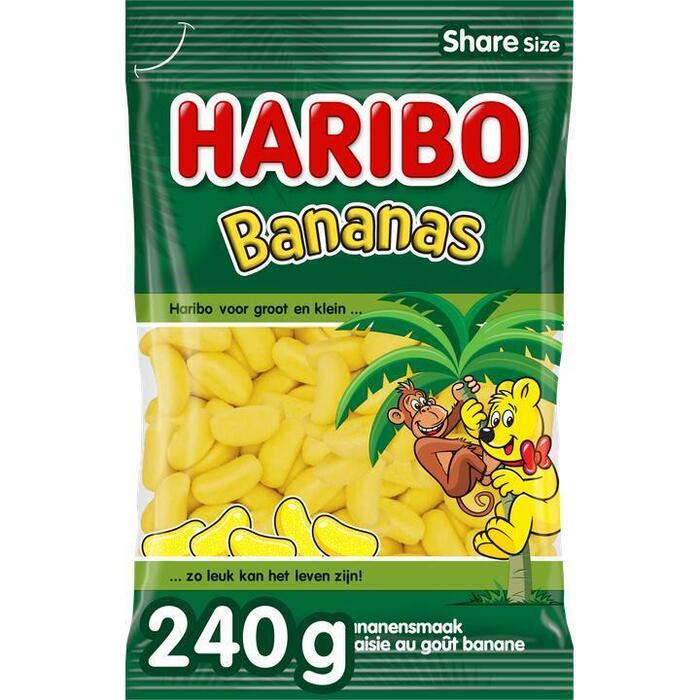 Haribo Bananen (Zak, 240g)