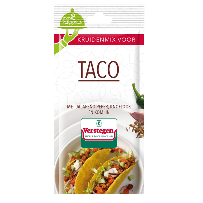Verstegen Kruidenmix voor Taco 18 g (18g)