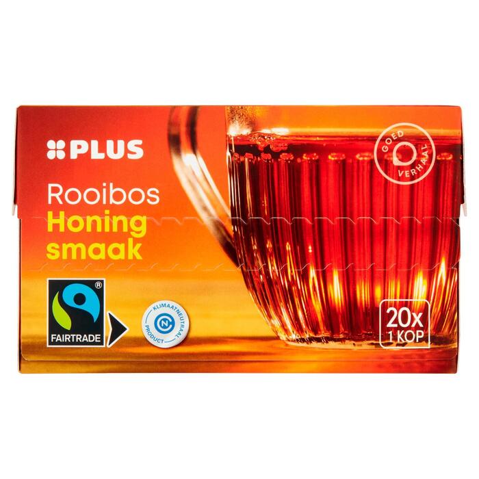 Rooibos thee honing 1-kops (Doos, 30g)