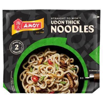 Amoy Straight to wok udon thick noodles (300g)