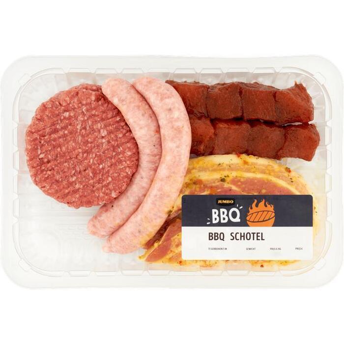 Jumbo BBQ Schotel 2 x 4 stuks (640g)