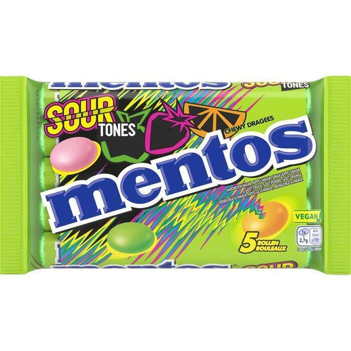 Mentos Sour Tones 5x37,5g
