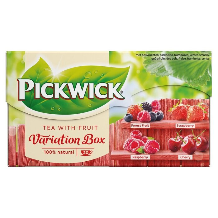 Fruit variatie rood vruchtenthee (zakjes, 1.5g)