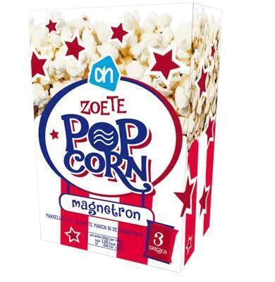 AH Microwave popcorn zoet (270g)