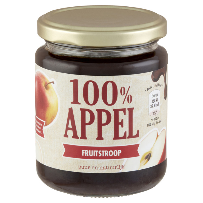 100% Appel Fruitstroop 300 g (300g)