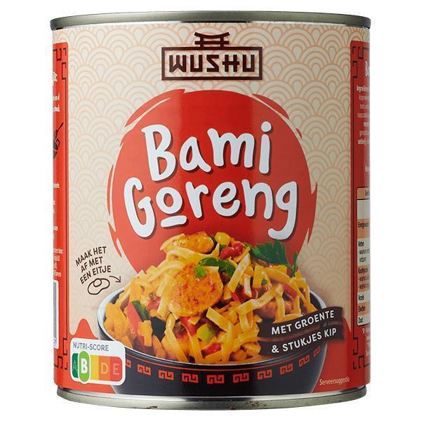 Wushu bami goreng 700gr (Blik, 700g)