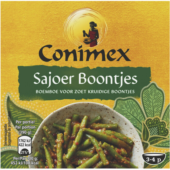 Boemboe sajoer boontjes (kuipje, 95g)