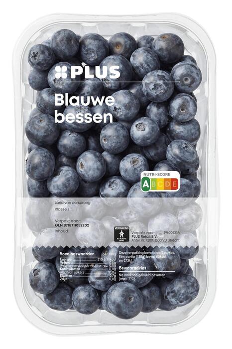Blauwe bessen (Bakje, 300g)