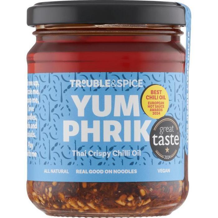 Trouble & Spice Yum Phrik Thai Crispy Chilli Oil 200 ml (200ml)