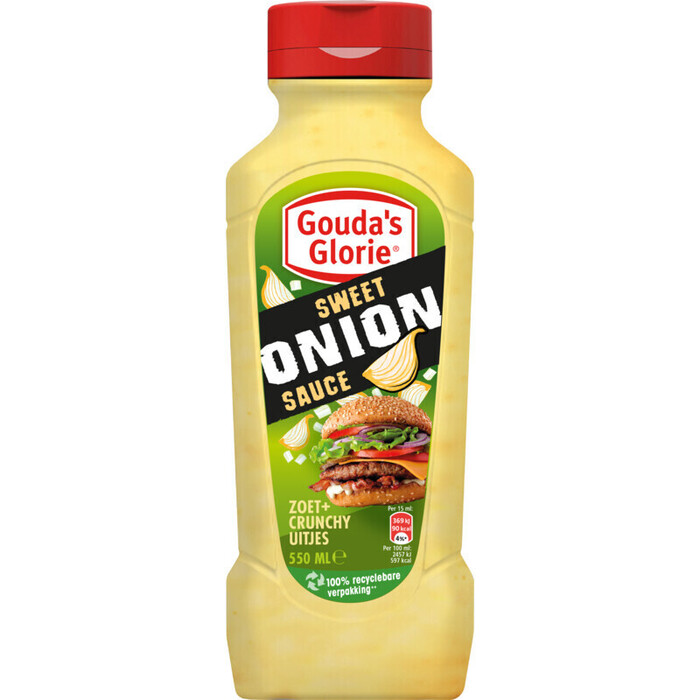 Gouda's Glorie Sweet Onion Sauce 550 ml (0.55L)