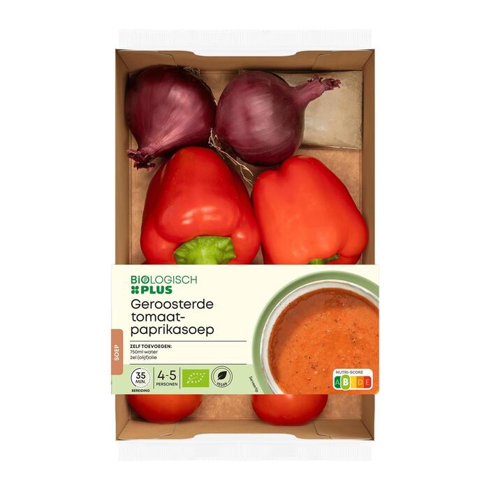 Biologisch PLUS Verspakket tomaat-paprikasoep