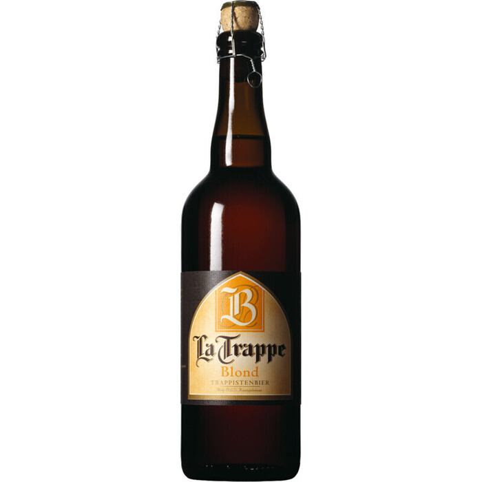 La Trappe Blond trappist fles speciaal bier (rol, 0.75L)