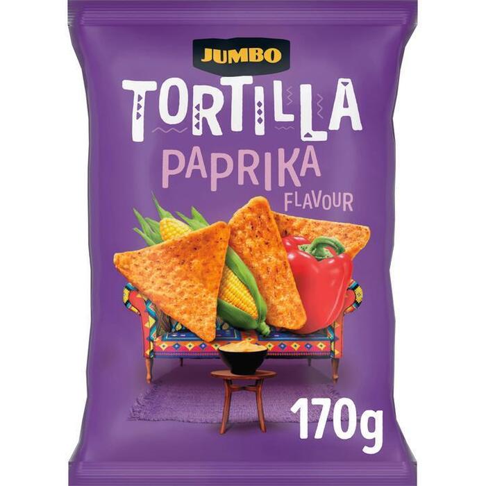 Jumbo Tortilla Chips Paprika 170 g (170g)