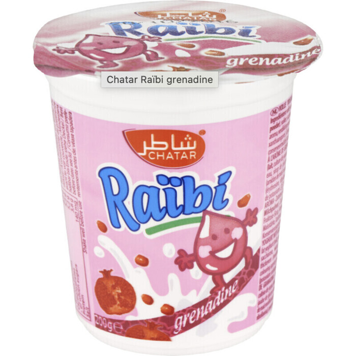 Chatar Raïbi grenadine (180g)