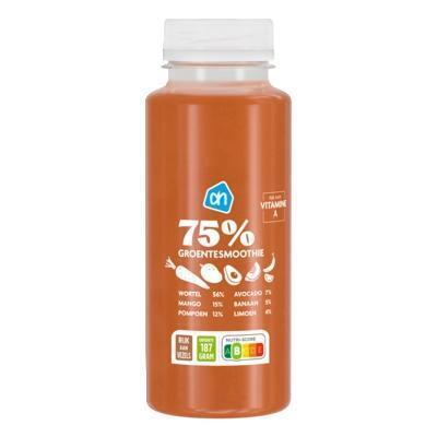 AH 75% Groentesmoothie wortel mango (250ml)