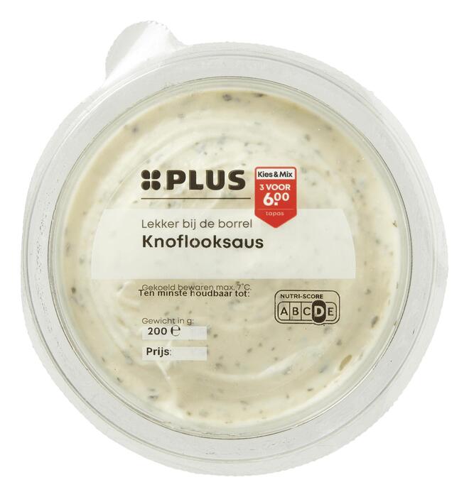 Knoflooksaus (Bakje, 200g)