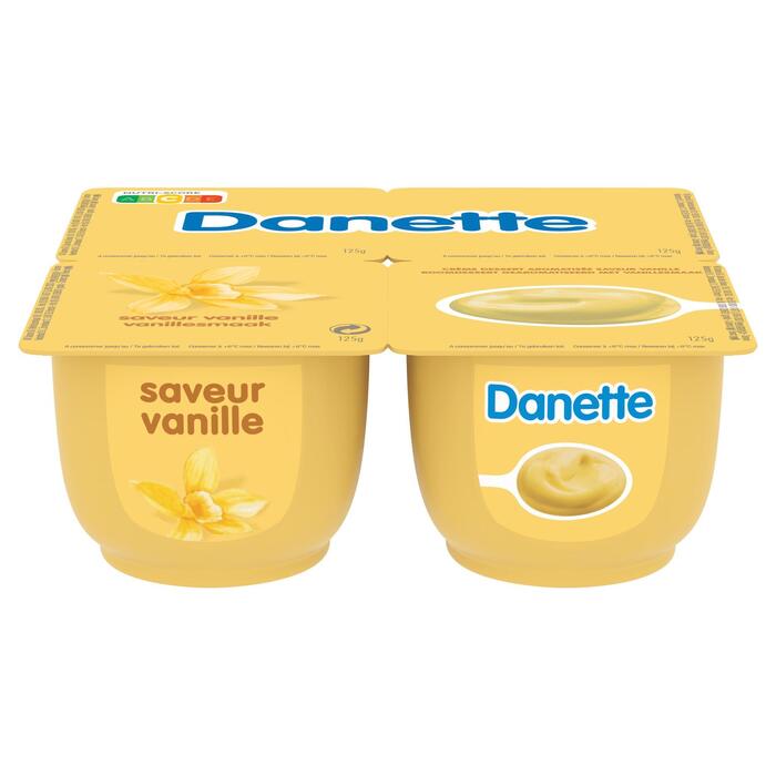 Danone Danette vla vanille (Set, 500g)