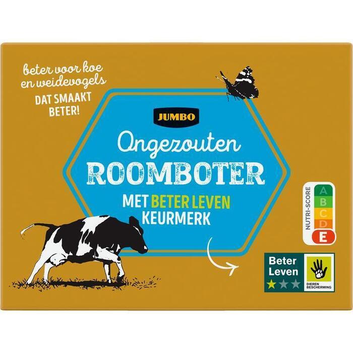Jumbo Ongezouten Roomboter 250g (250g)