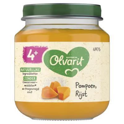 Pompoen rijst 4 mnd (Pot, 125g)