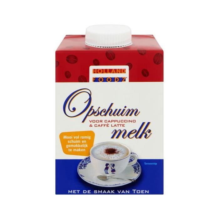 Holland Foodz Opschuim Melk 500 ml (Pak, 0.5L)