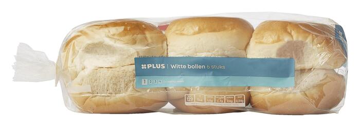 Witte bolletjes (6 st.)