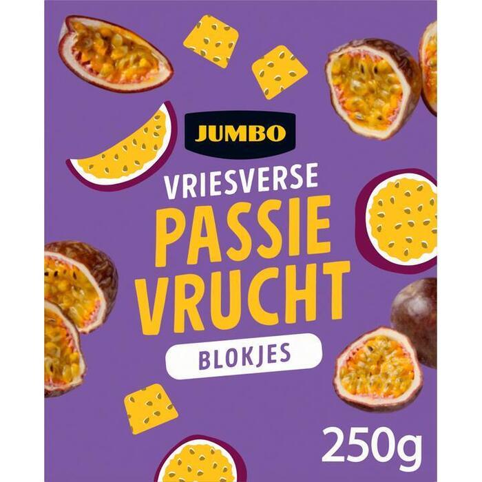 Jumbo Passievrucht Blokjes 250g (250g)
