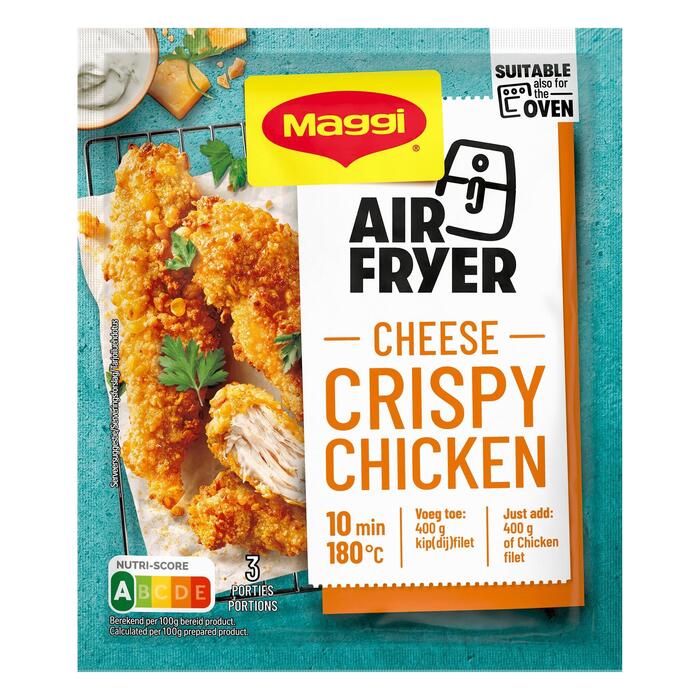 MAGGI Kruidenmix Air Fryer Crispy Cheese 70g (Zakje, 70g)