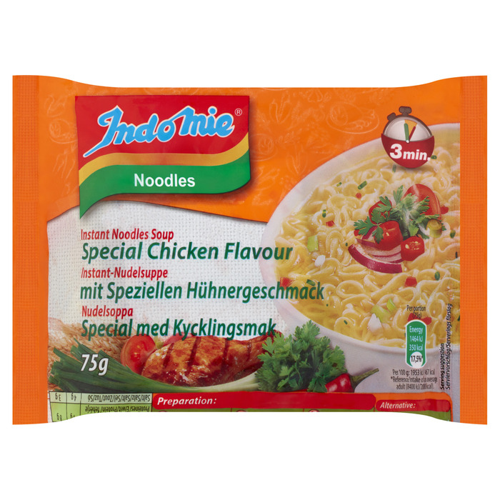 Indomie Instant Noodles Soup Special Chicken Flavour 75 g (75g)