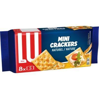 Mini Crackers Naturel (Pak, 8 × 31.2g)