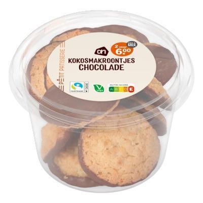 AH Kokosmakroontjes pure chocolade