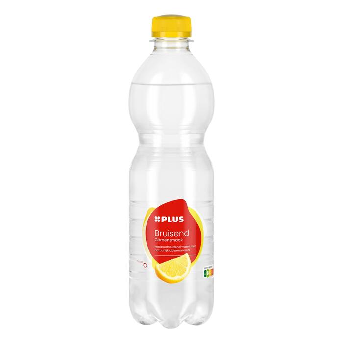 Bruisend water citroen (Fles, 0.5L)