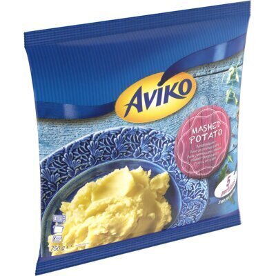 Aviko Mashed Potato Aardappelpuree Naturel 750 g (Zak, 750g)